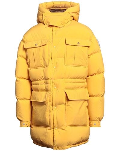 8 MONCLER PALM ANGELS Puffer - Yellow
