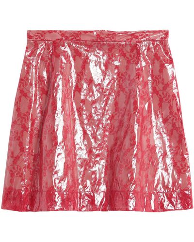 Christopher Kane Mini Skirt - Red