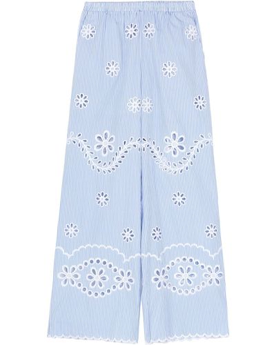 RED Valentino Trousers - Blue