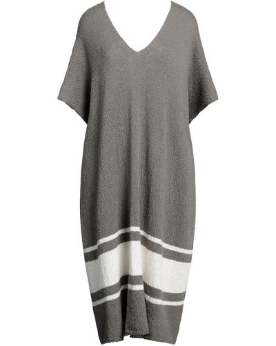 SMINFINITY Midi Dress - Gray