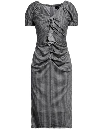 Giorgio Armani Midi Dress - Grey