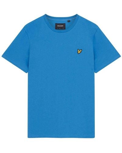 Lyle & Scott T-shirts - Blau