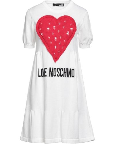 Love Moschino Minivestido - Blanco