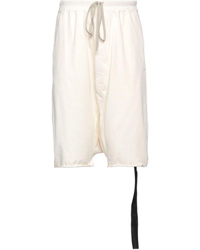 Rick Owens Cropped Trousers - White