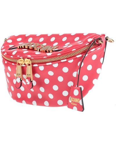 Moschino Belt Bag Soft Leather - Pink