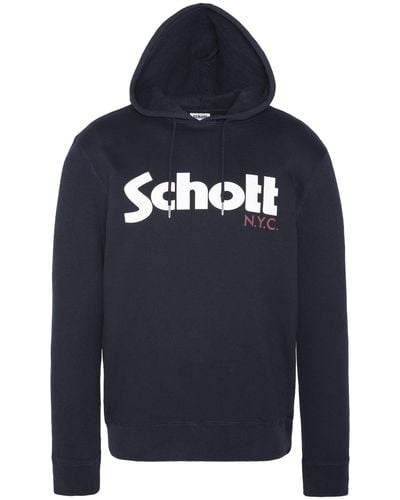 Schott Nyc Sweat-shirt - Bleu