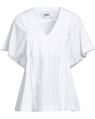 Alpha Studio T-shirts - Weiß