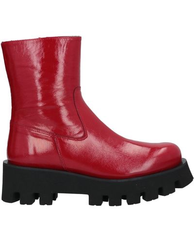 Paloma Barceló Ankle Boots - Red