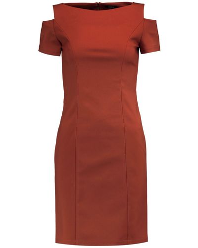 Raoul Midi Dress - Red