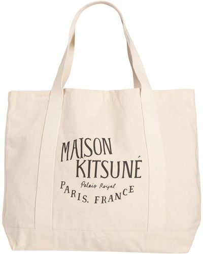 Maison Kitsuné Handbag - Natural