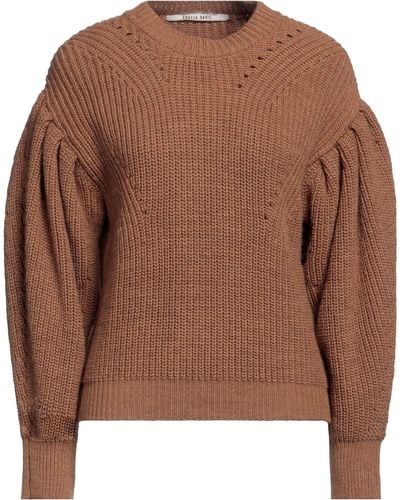 Angela Davis Pullover - Braun