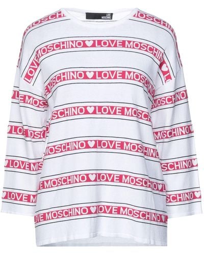 Love Moschino Pullover - Blanco