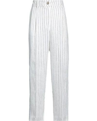 Peserico EASY Trouser - White