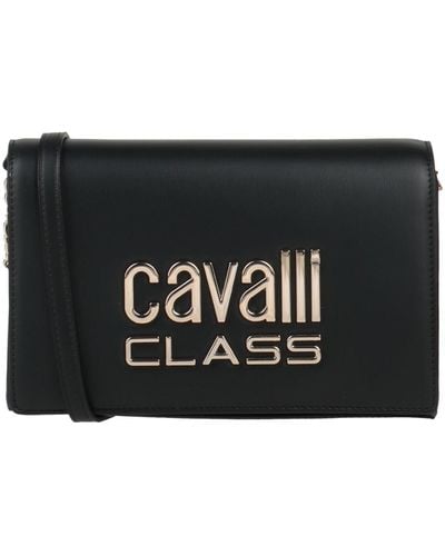 Class Roberto Cavalli Bolso con bandolera - Negro