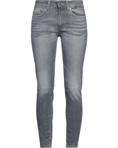 Dondup Jeans Organic Cotton, Recycled Elastane - Grey