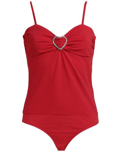 Love Moschino Top - Rojo