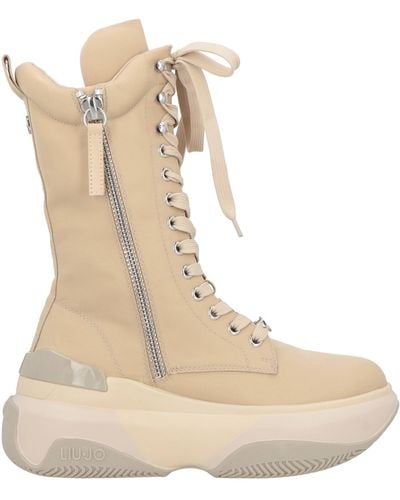 Liu Jo Ankle Boots - Natural