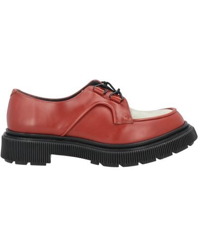 Adieu Lace-up Shoes - Red