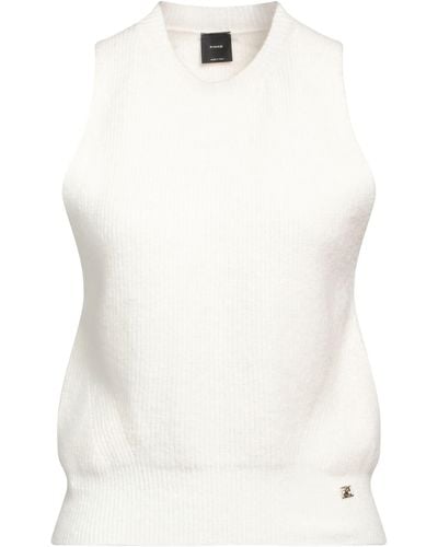 Pinko Sweater Polyamide, Viscose, Wool, Elastane - White