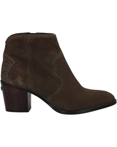 Zadig & Voltaire Ankle Boots - Brown