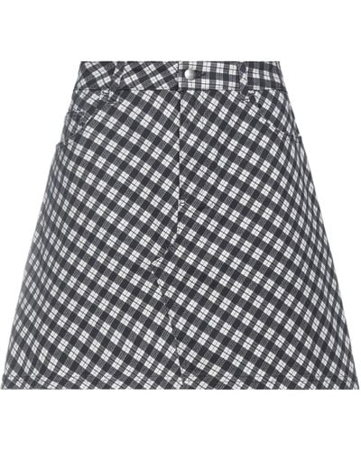 ALEXACHUNG Mini Skirt - Black