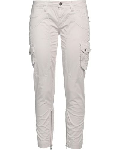 Jeckerson Pants Cotton, Elastane - White