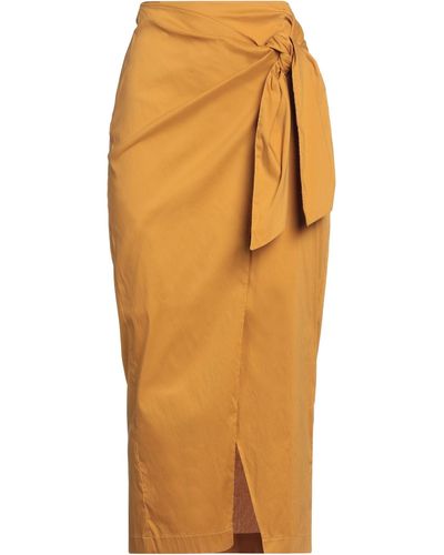Patrizia Pepe Maxi Skirt - Orange