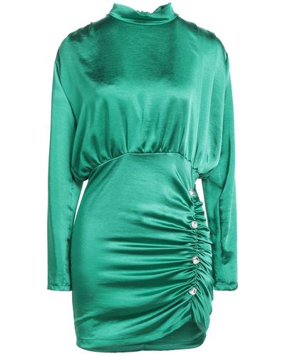 VANESSA SCOTT Mini Dress Polyester - Green