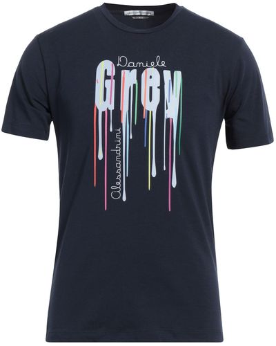 Grey Daniele Alessandrini T-shirt - Blu