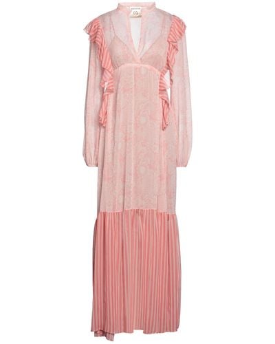 Semicouture Maxi Dress - Pink