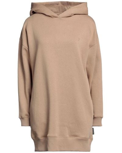 French Connection Camel Sweatshirt Cotton, Polyester - Natural