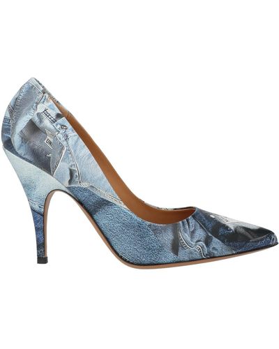 Moschino Jeans Court Shoes - Blue