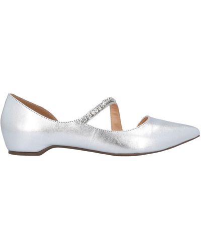 Carrano Ballet Flats - White