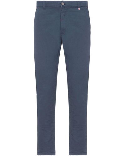 Solid Trousers - Blue