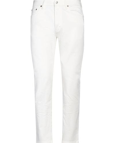 Acne Studios Pantalon en jean - Blanc