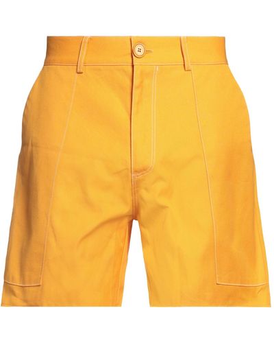 Gcds Shorts & Bermuda Shorts - Yellow