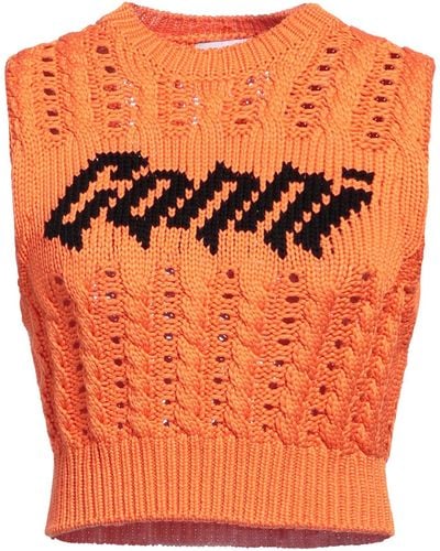 Ganni Pullover - Arancione