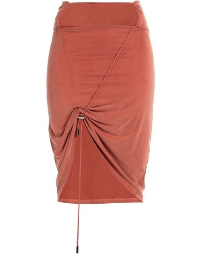 Jacquemus Mini Skirt - Orange