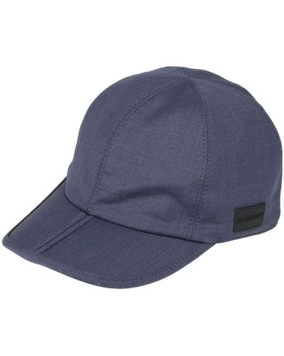 Emporio Armani Chapeau - Bleu