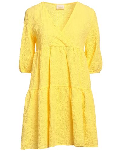 Bohelle Mini-Kleid - Gelb
