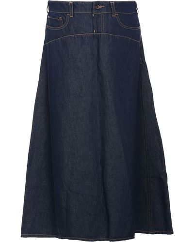 Emporio Armani Denim Skirt - Blue