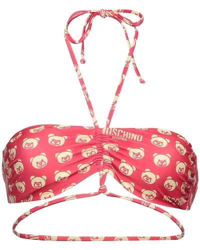 Moschino Top Bikini - Rosso