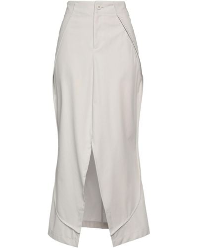 Issey Miyake Maxi Skirt - White
