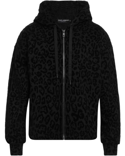 Dolce & Gabbana Sweatshirt Cotton, Polyamide, Viscose - Black