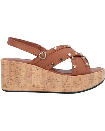 Love Moschino Sandals - Brown