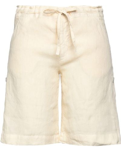 120% Lino Shorts & Bermuda Shorts - Natural