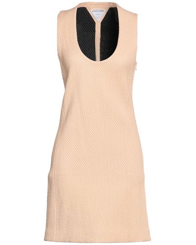 Bottega Veneta Short Dress - Natural