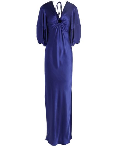 Stella McCartney Vestito Lungo - Blu