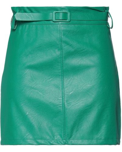 Boutique De La Femme Mini Skirt - Green