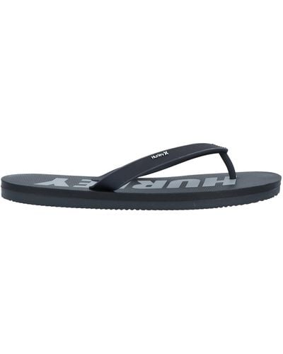Hurley Toe Post Sandals - Black